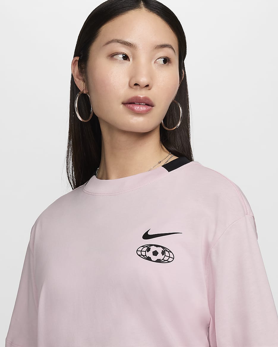 Nike pink foam shirt deals